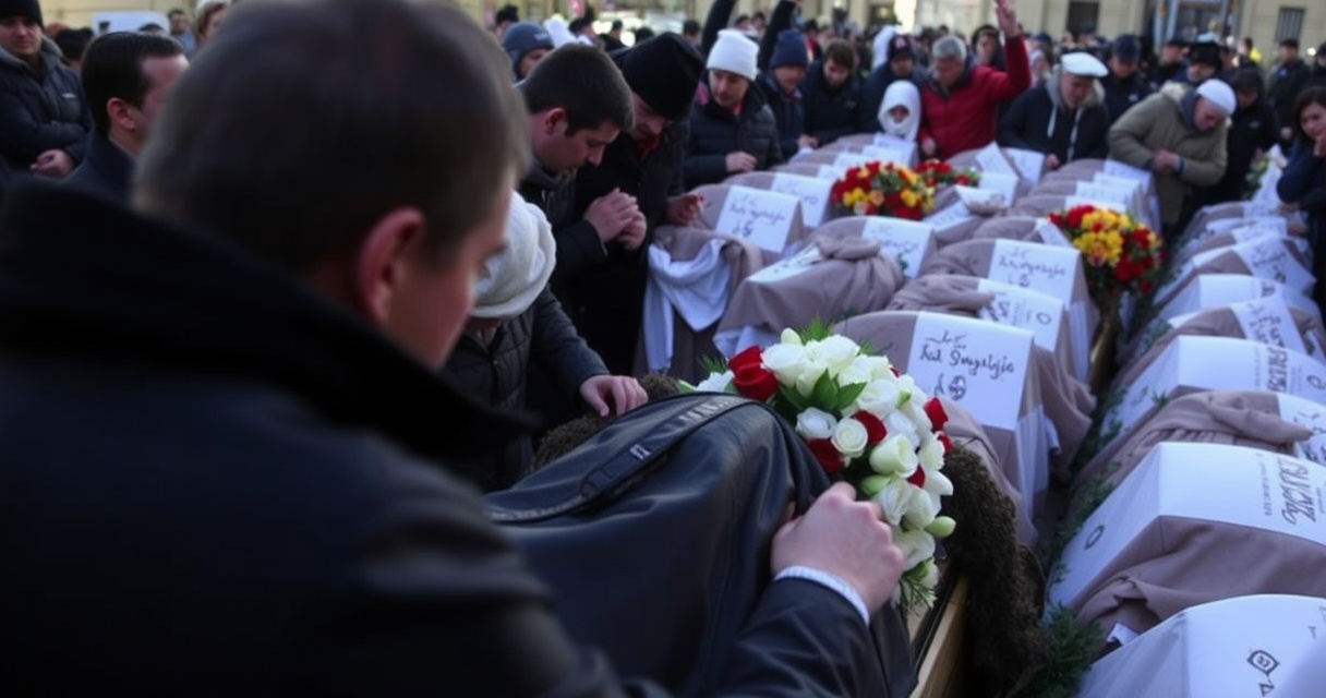 Centinaia di partecipanti ai funerali di Scambia: un momento di cordoglio collettivo