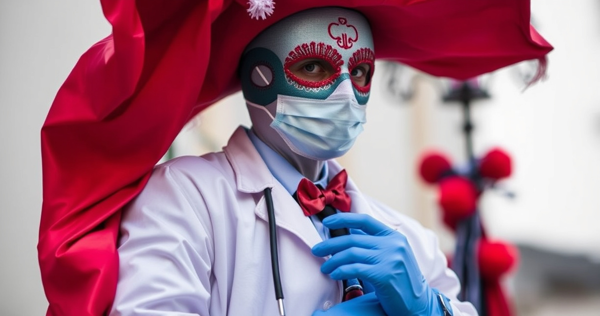 A Carnevale un ragazzo si traveste da medico che lo ha curato: ‘è il mio eroe’