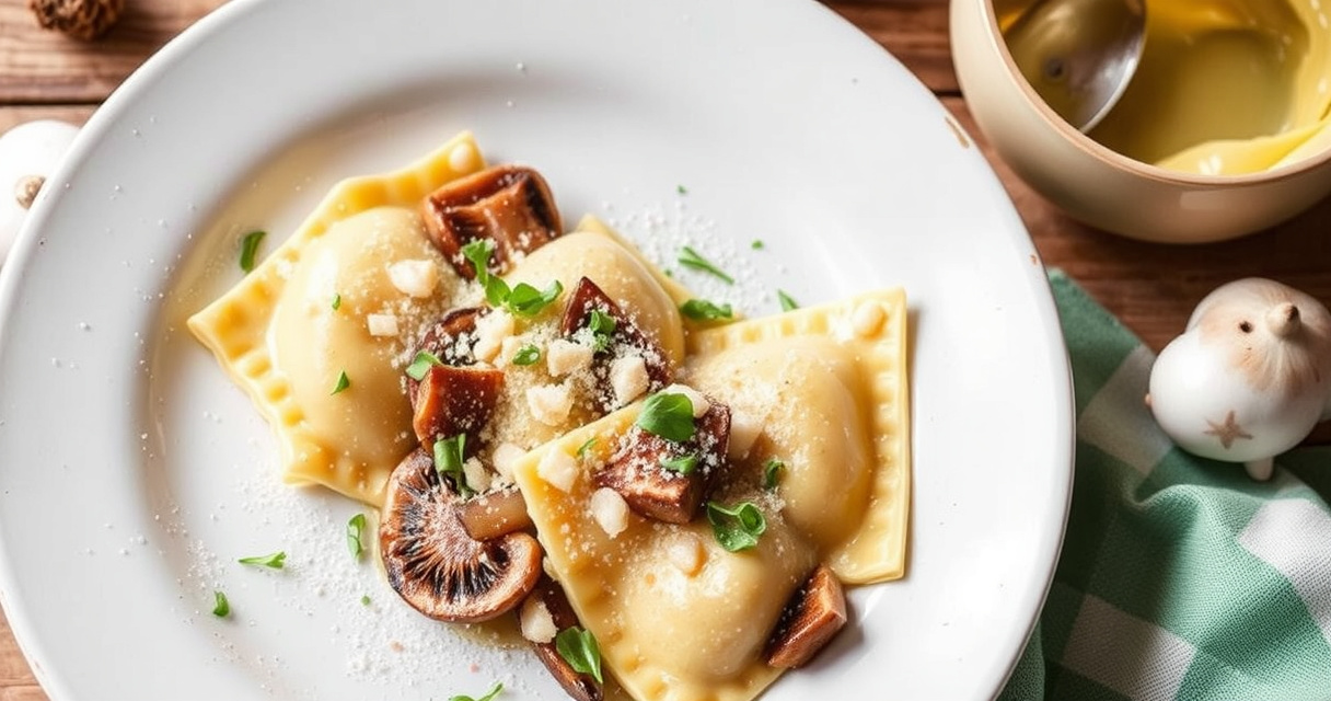 Concorso etichette: 52 ingredienti per i ravioli con funghi porcini e tartufo di Eurospin