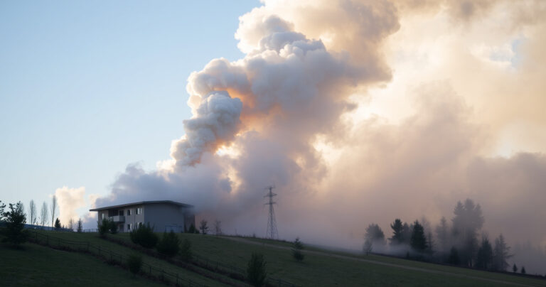 Esplosione nello stabilimento Perfetti di Lainate: evacuazione e fumi neri