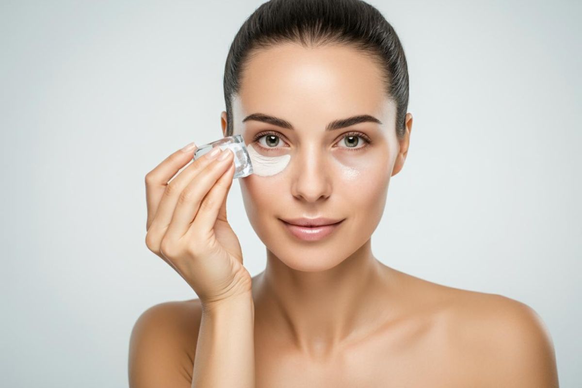 No ghiaccio sul viso No ghiaccio viso