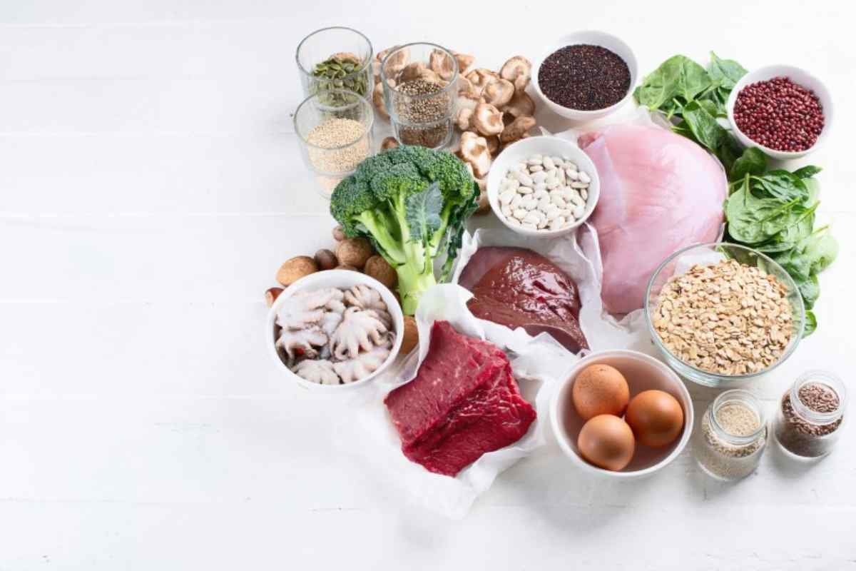 Cibi contro carenza ferro