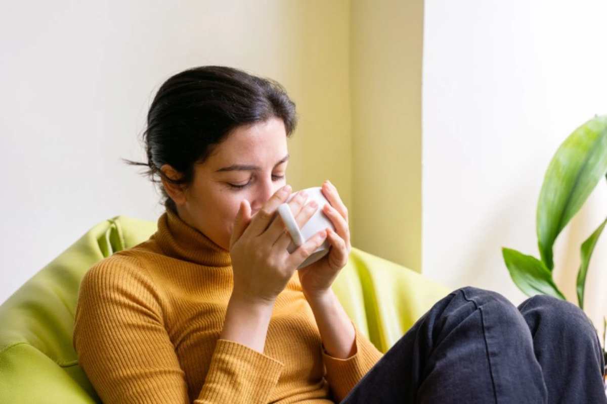 Donna tisana Le tisane più rilassanti