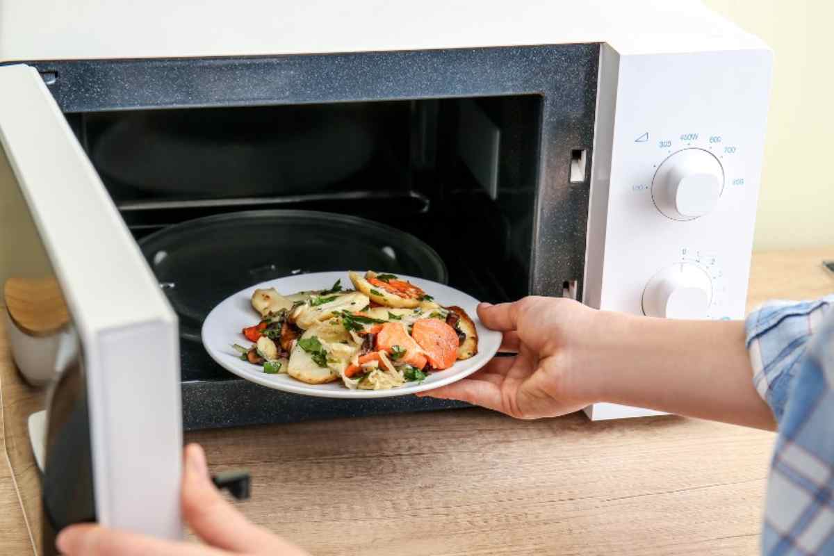 Forno a microonde, diete
