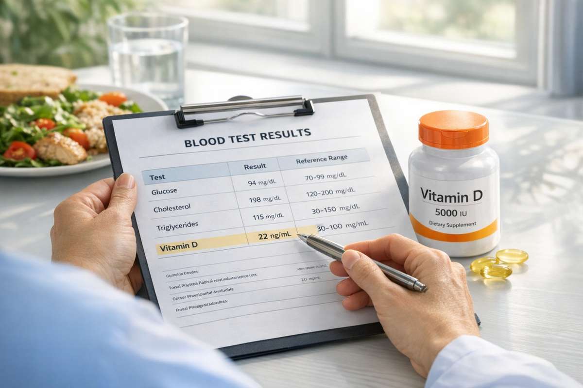 Vitamina D, quando gli esami servono davvero: come leggere la 25(OH)D senza fai-da-te