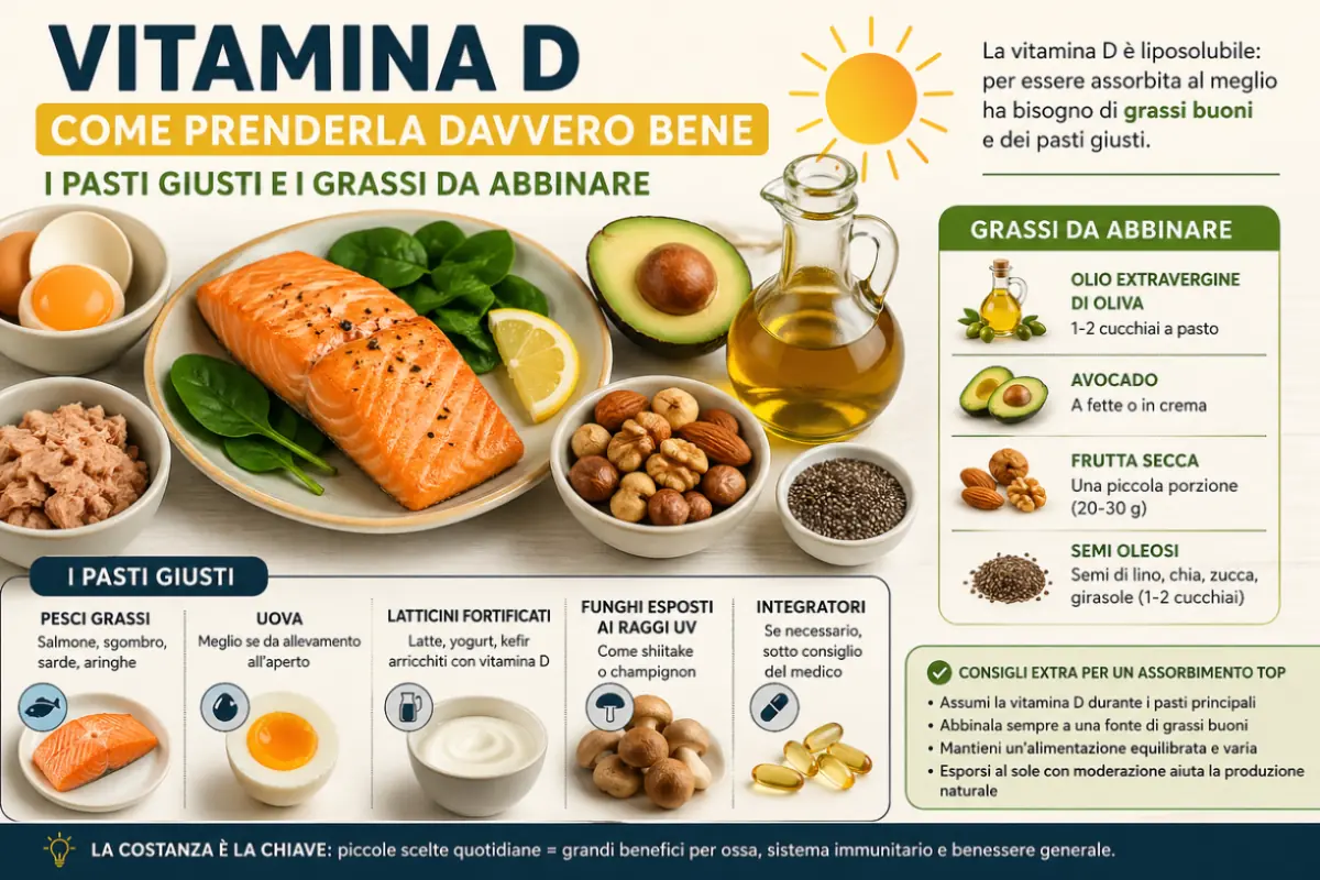 come prendere vitamina d