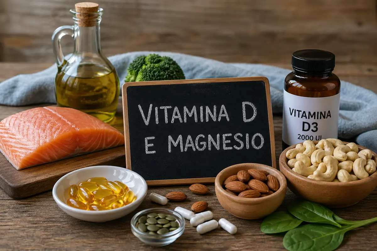 vitamina d magnesio