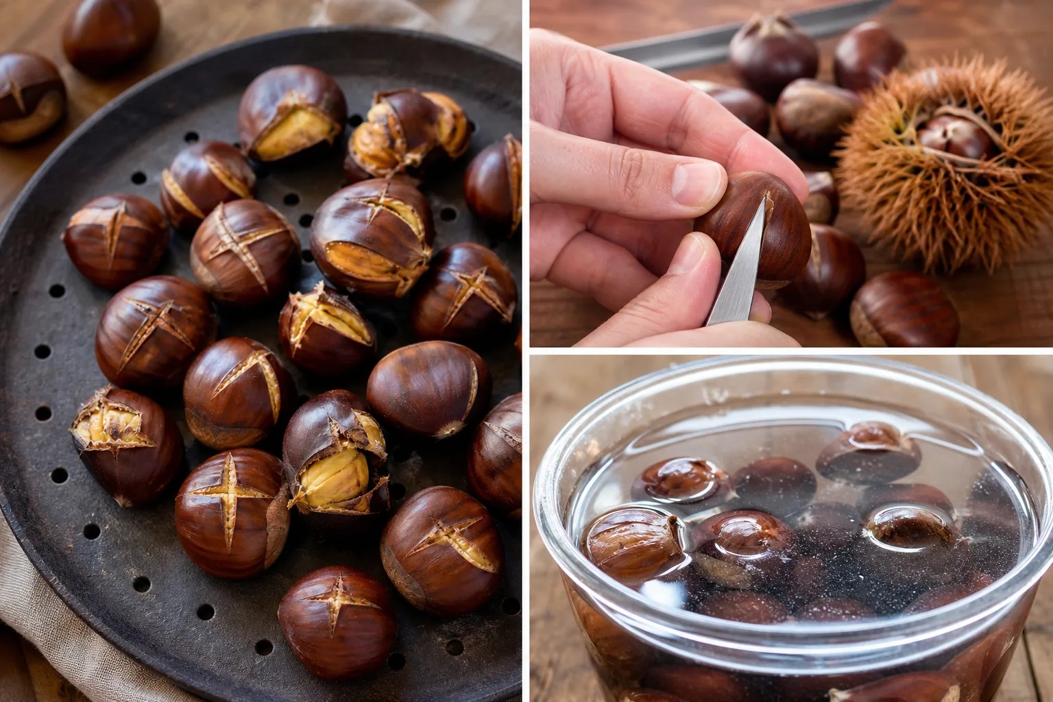 Castagne in cucina: come prepararle senza rischi, riconoscere i difetti e inserirle nella dieta