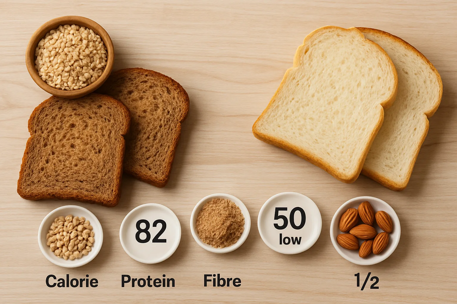 Pane bianco, integrale e multicereali: come scegliere consapevolmente