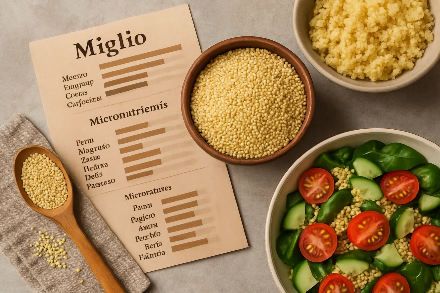 Miglio: proprietà nutrizionali, benefici, valori e come cucinarlo in ricette salate (2)