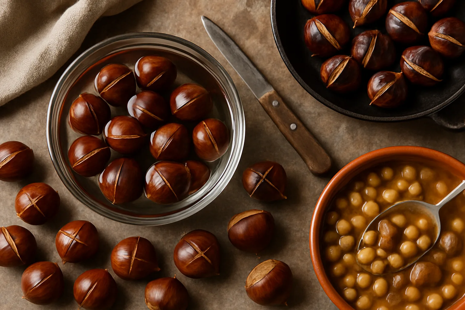 Castagne: come prepararle e inserirle nell'alimentazione