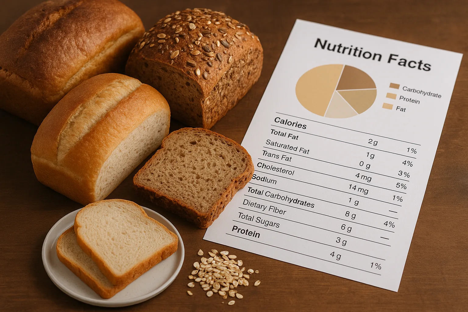 Pane: valori nutrizionali, proprietà e quanto mangiarne al giorno